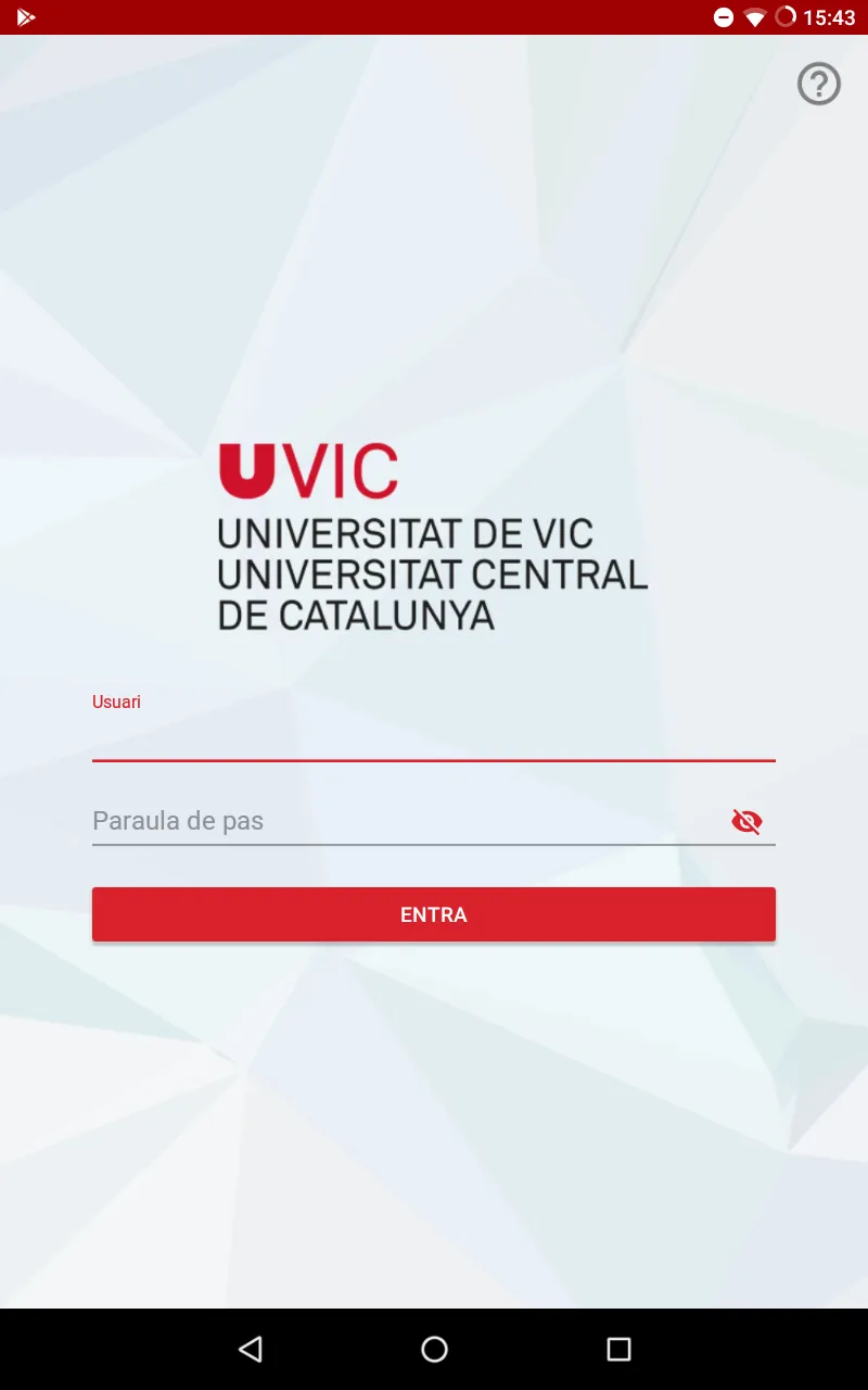 Academic Mobile de la UVic·UCC | Indus Appstore | Screenshot