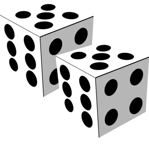 Two Dice: Simple 3D dice | Indus Appstore | Screenshot