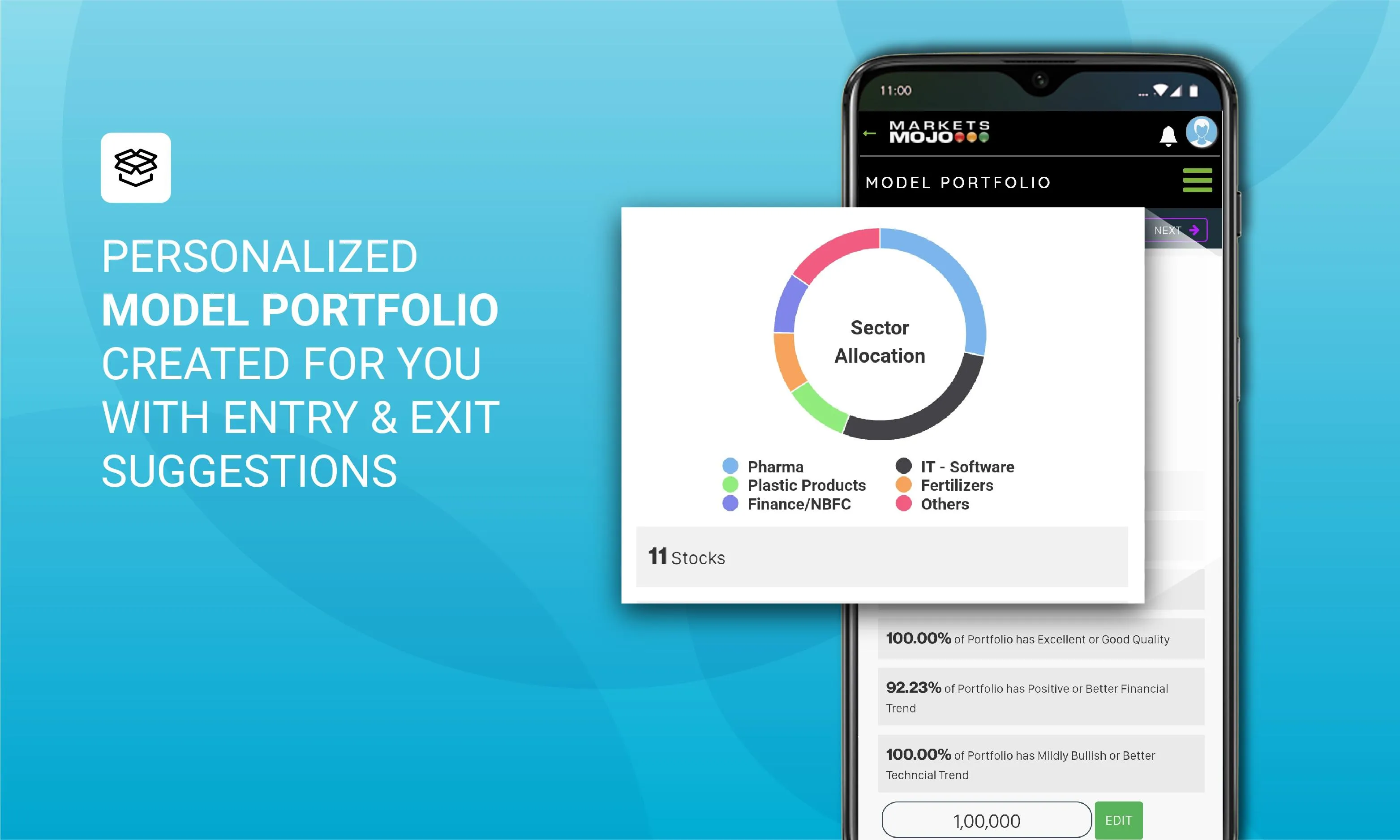 MarketsMojo: Live Stocks & Sha | Indus Appstore | Screenshot