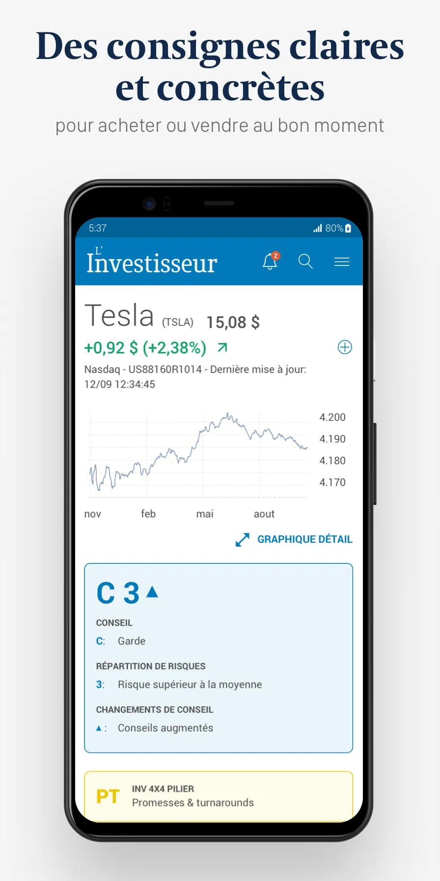 L’Investisseur | Indus Appstore | Screenshot