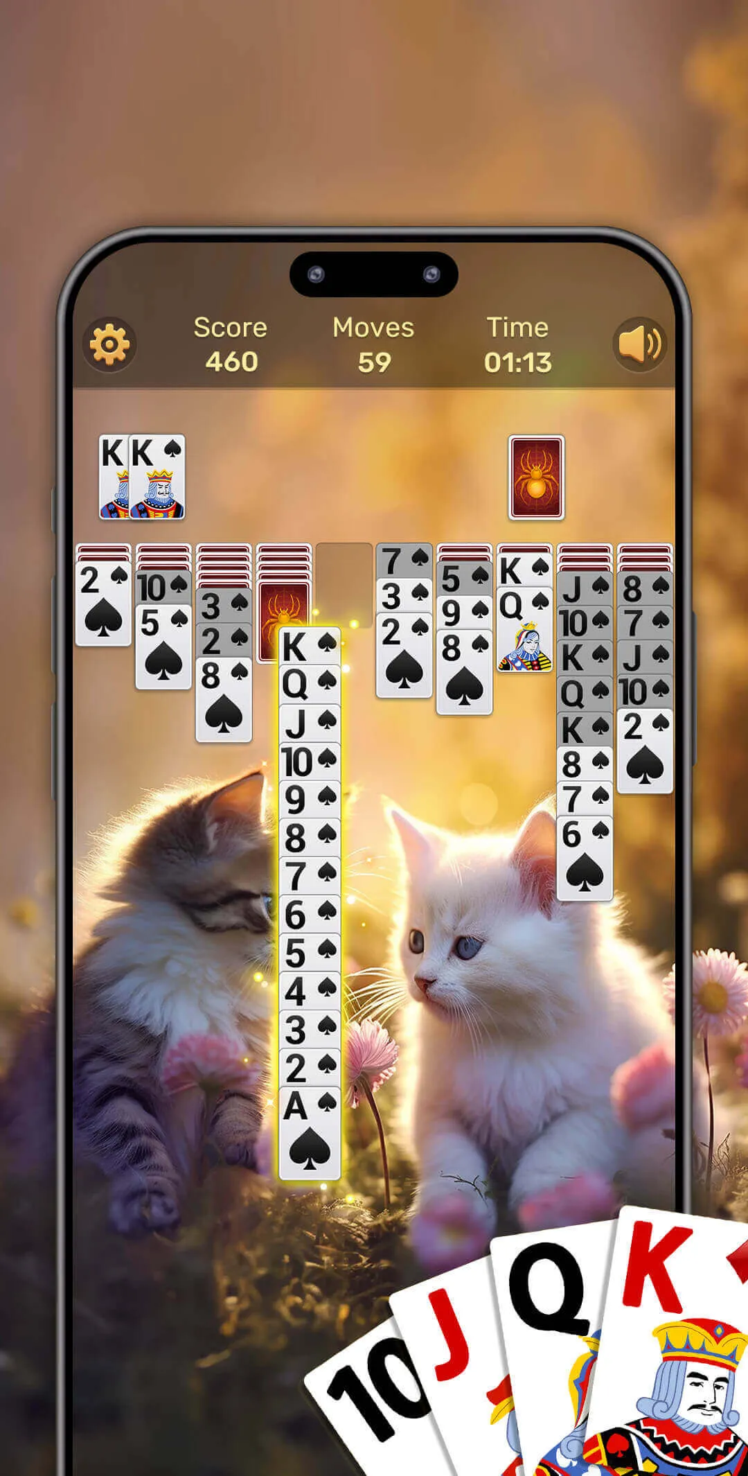 Spider Solitaire | Indus Appstore | Screenshot