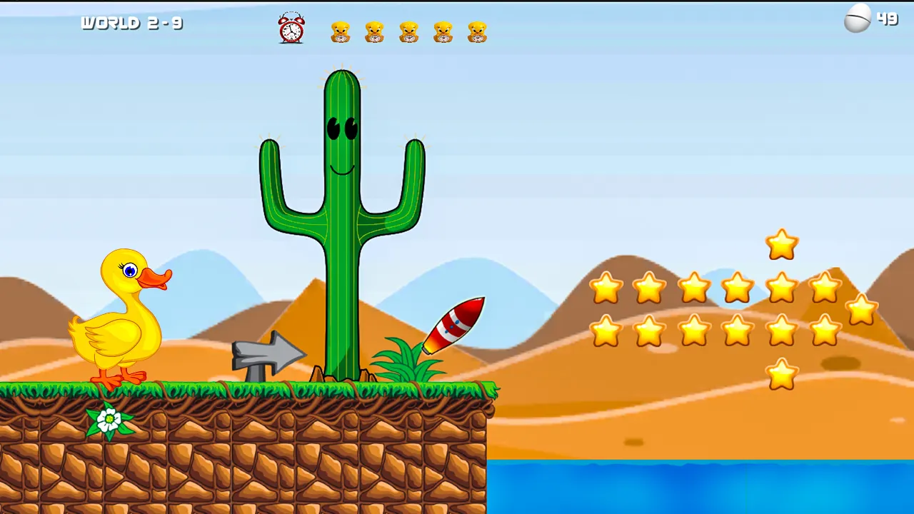 Super Duck's World Super Bino | Indus Appstore | Screenshot