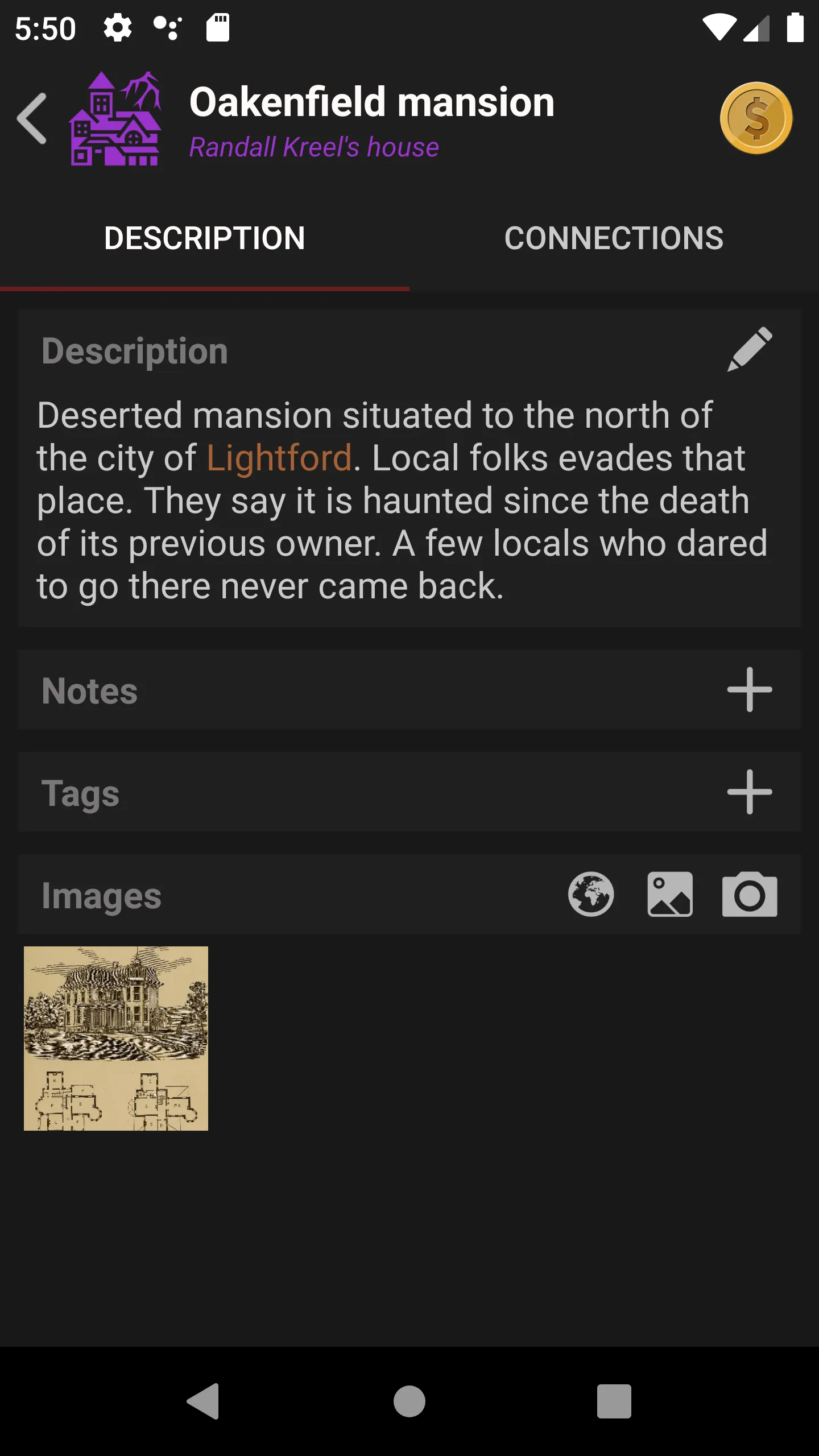 RPG Notes | Indus Appstore | Screenshot