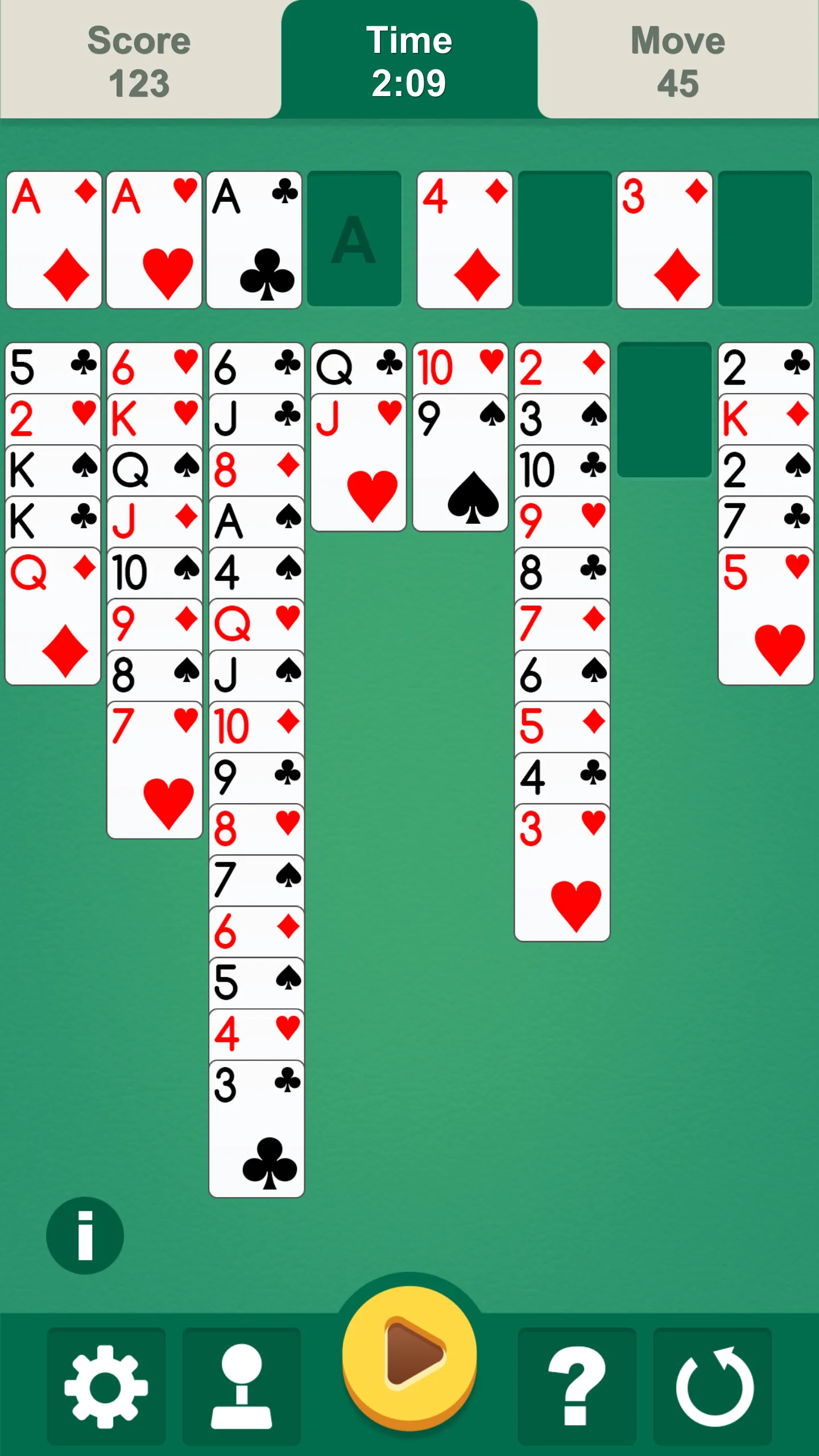 Freecell Solitaire | Indus Appstore | Screenshot