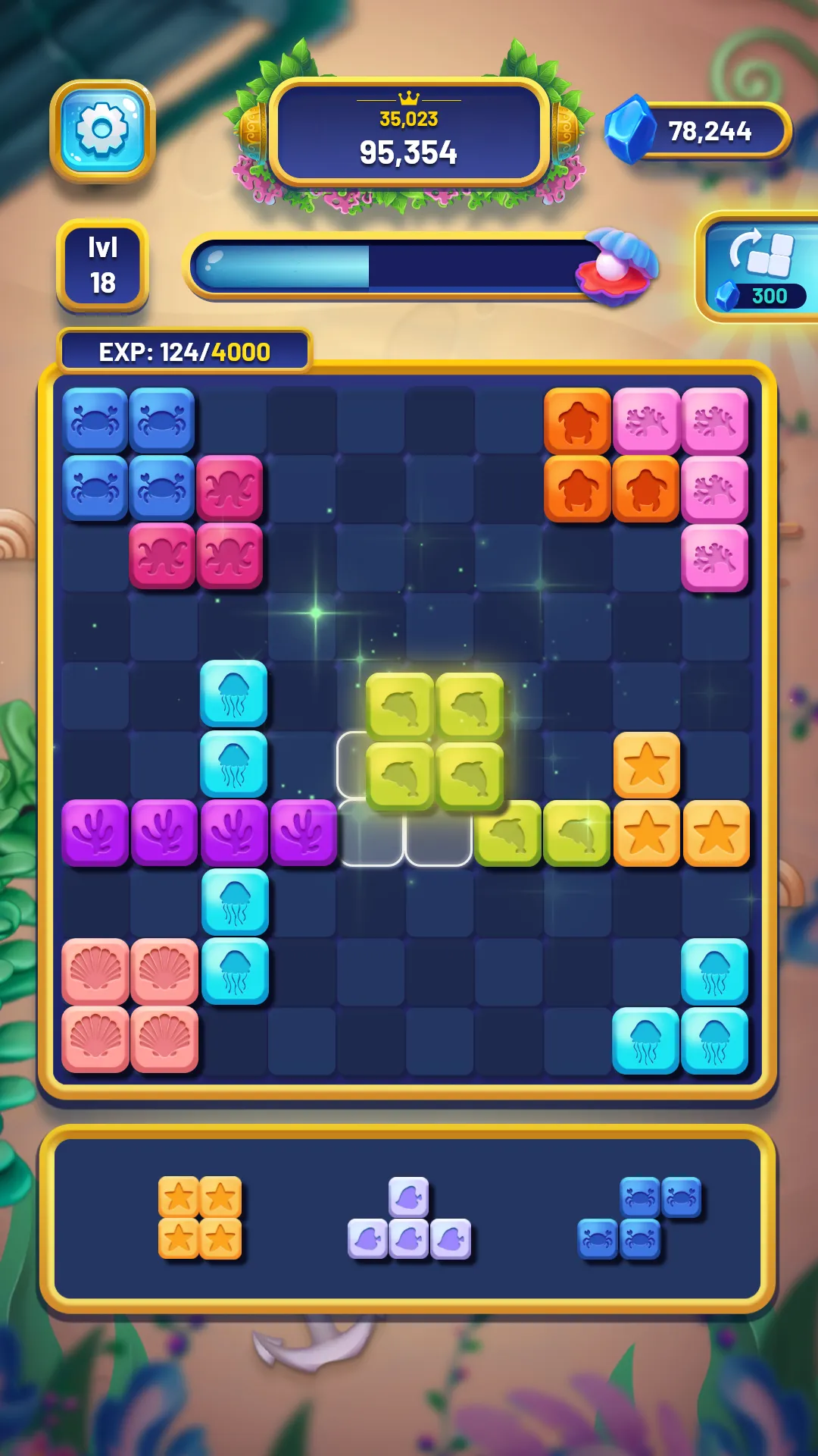 Sea Block 1010 | Indus Appstore | Screenshot