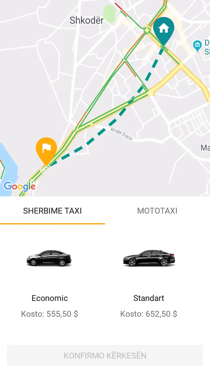 UPs Taxi: Albania Taxi APP | Indus Appstore | Screenshot