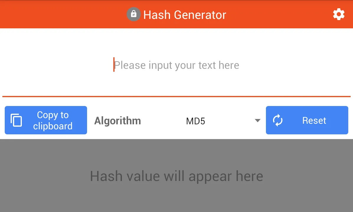 Hash Generator | Indus Appstore | Screenshot