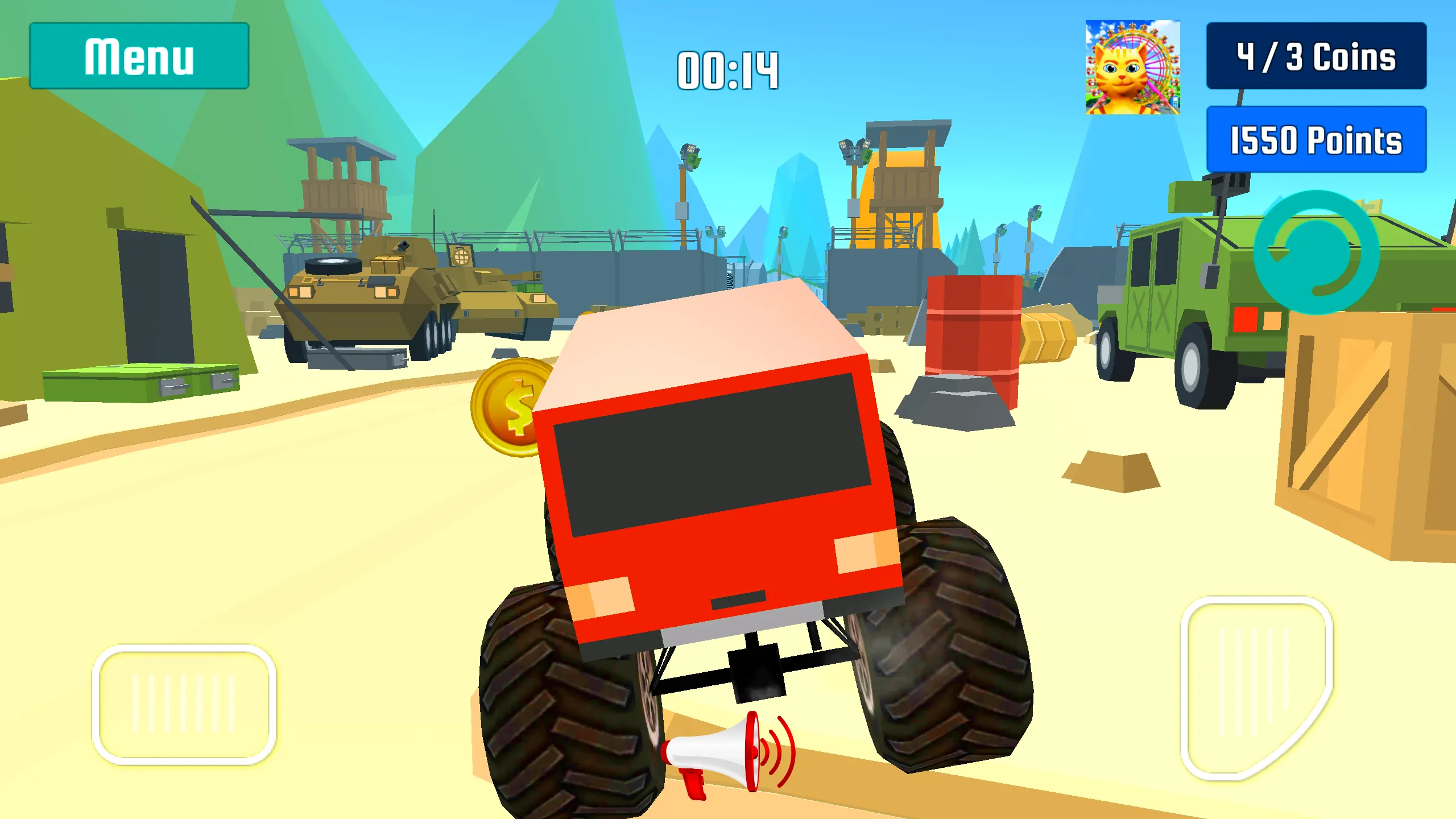 Monster Truck Stunt Speed Race | Indus Appstore | Screenshot