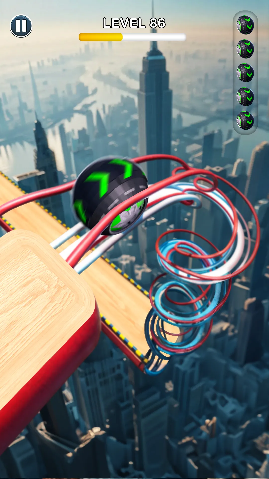 Rolling Ball Sky Escape | Indus Appstore | Screenshot