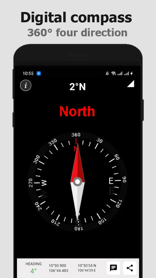 Compass For Maps | Indus Appstore | Screenshot