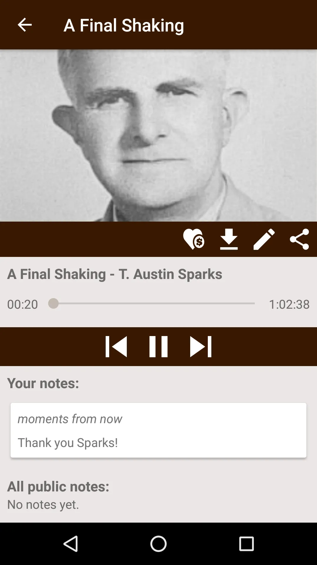 T. Austin-Sparks Sermons | Indus Appstore | Screenshot