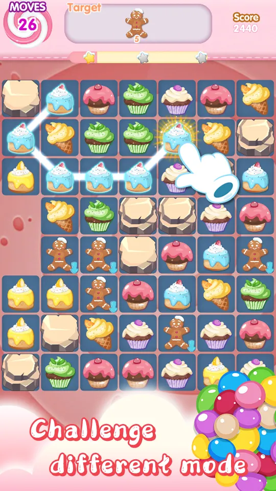 Cake Land - Line Match 3 | Indus Appstore | Screenshot