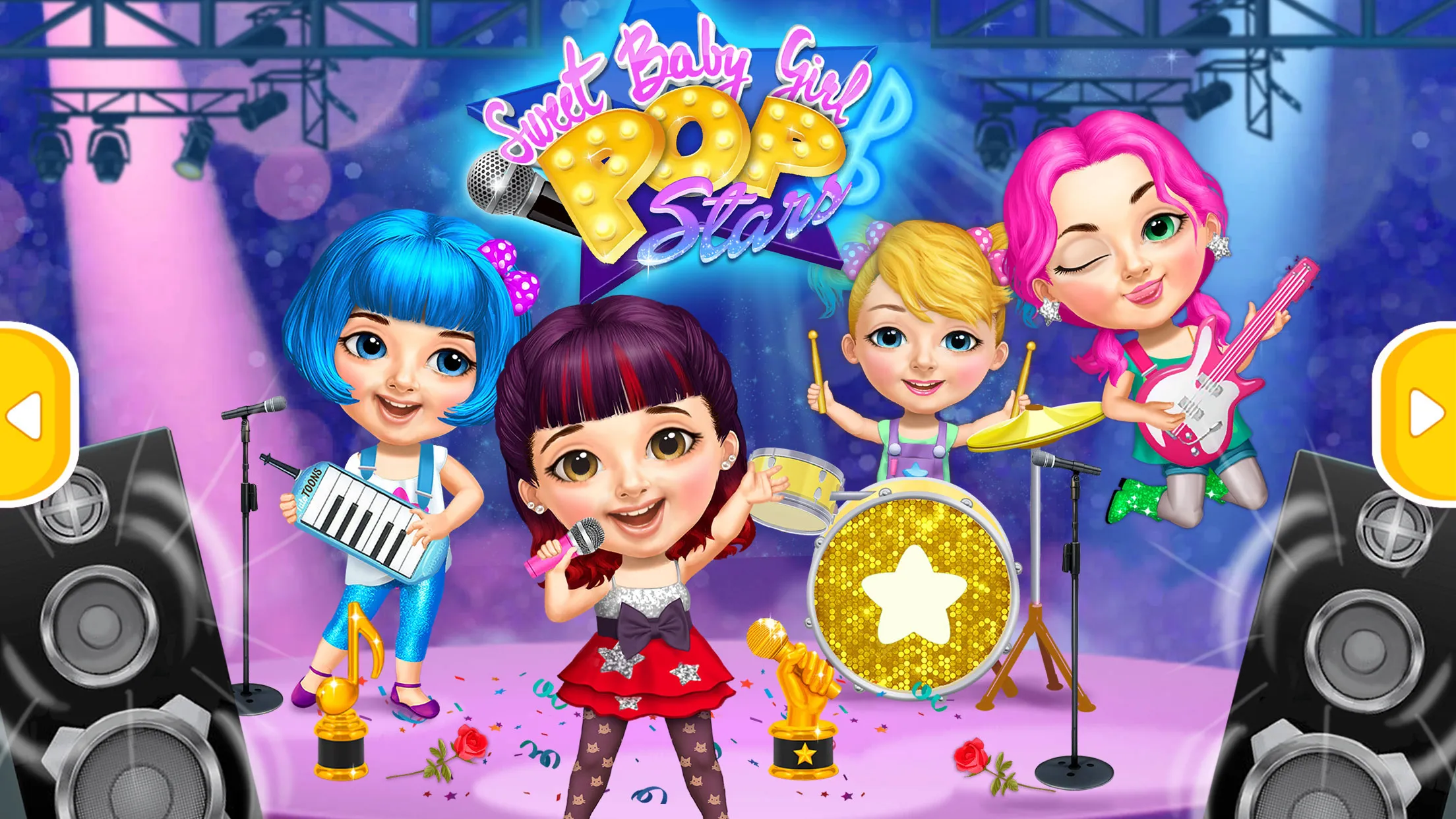 Sweet Baby Girl Pop Stars | Indus Appstore | Screenshot