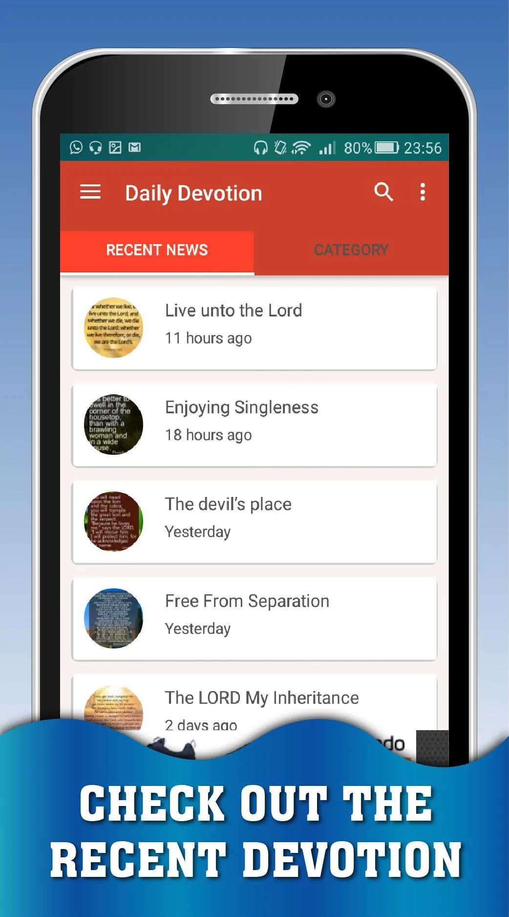 Bible Devotion | Indus Appstore | Screenshot