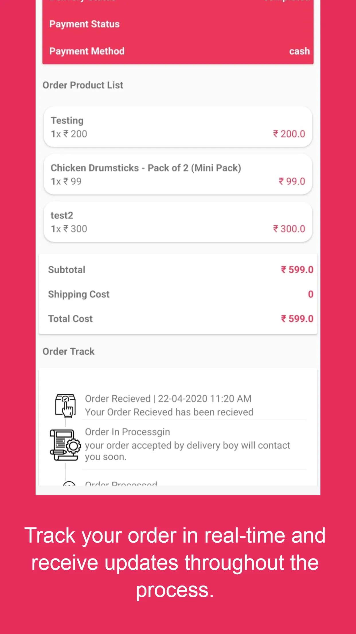 Fresh K Chicken - Customer App | Indus Appstore | Screenshot