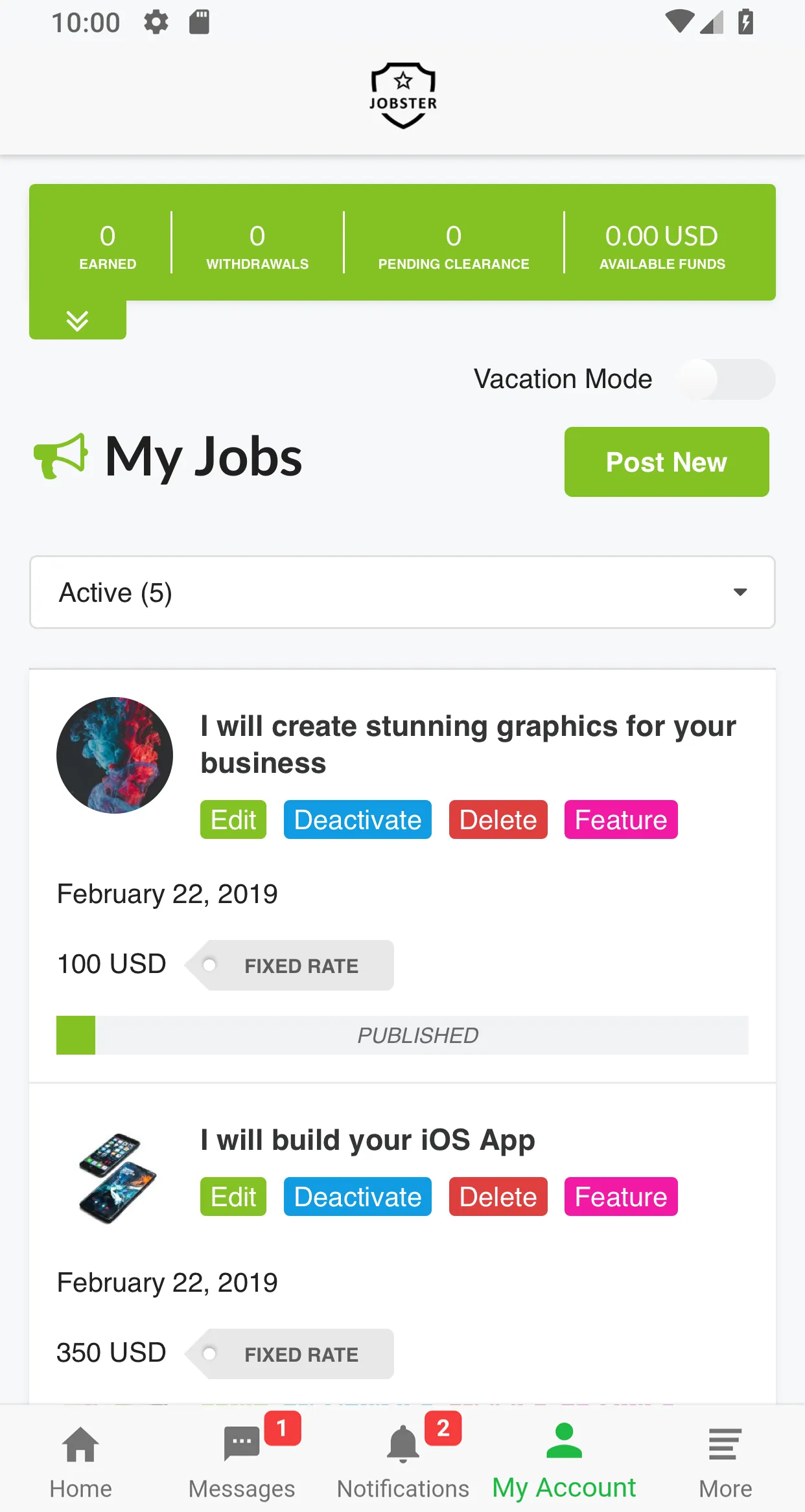 Jobster Marketplace | Indus Appstore | Screenshot