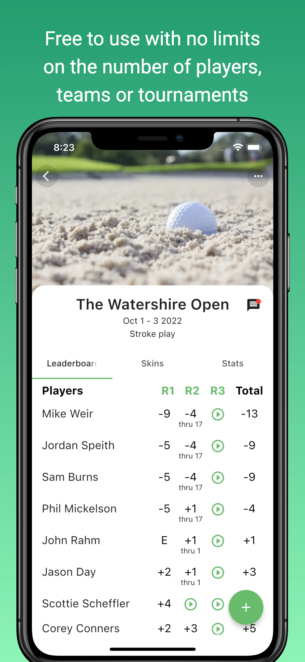 Squabbit - Golf Tournament App | Indus Appstore | Screenshot