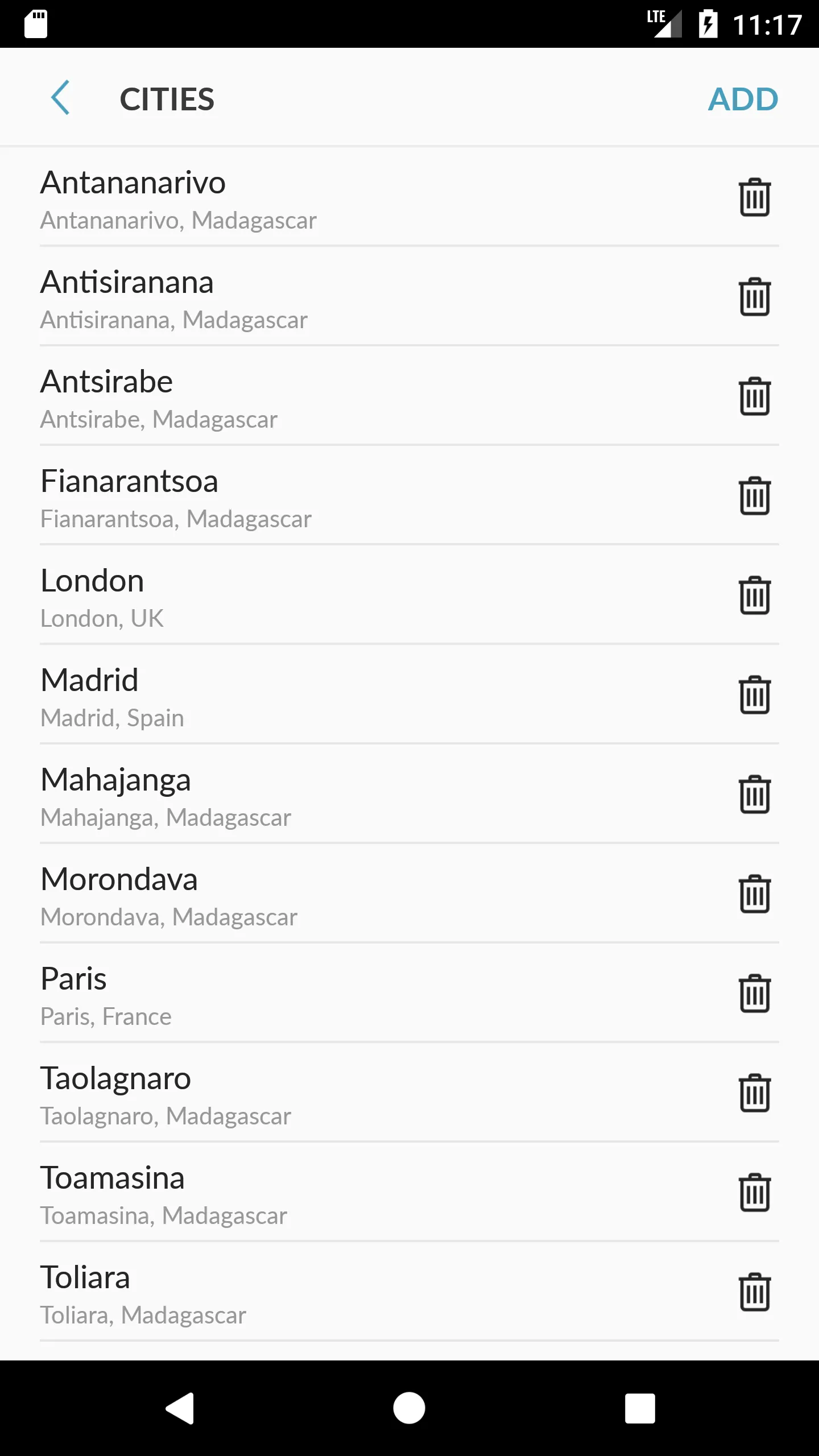 Madagascar Weather | Indus Appstore | Screenshot