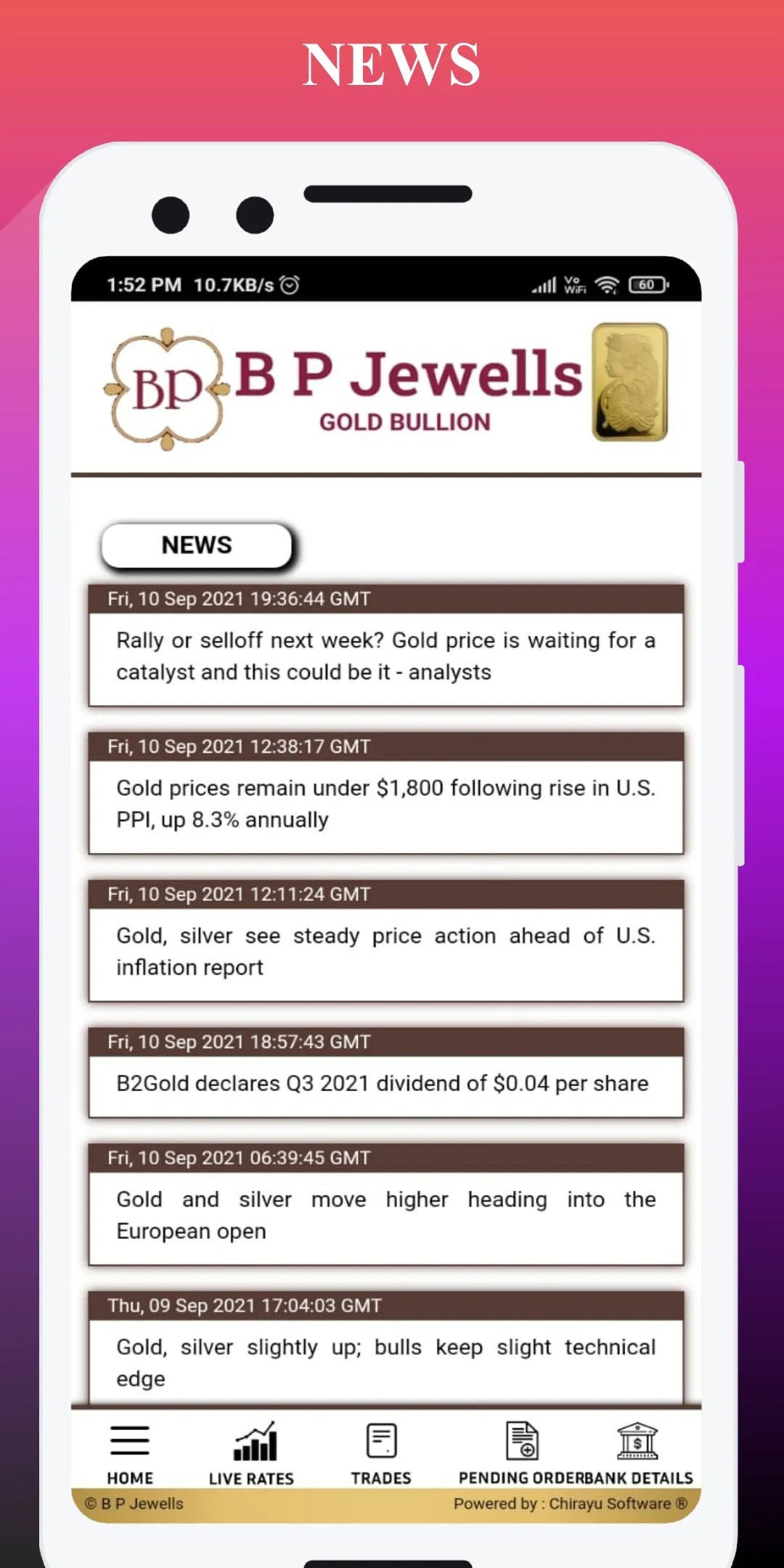 BP Bullion | Indus Appstore | Screenshot