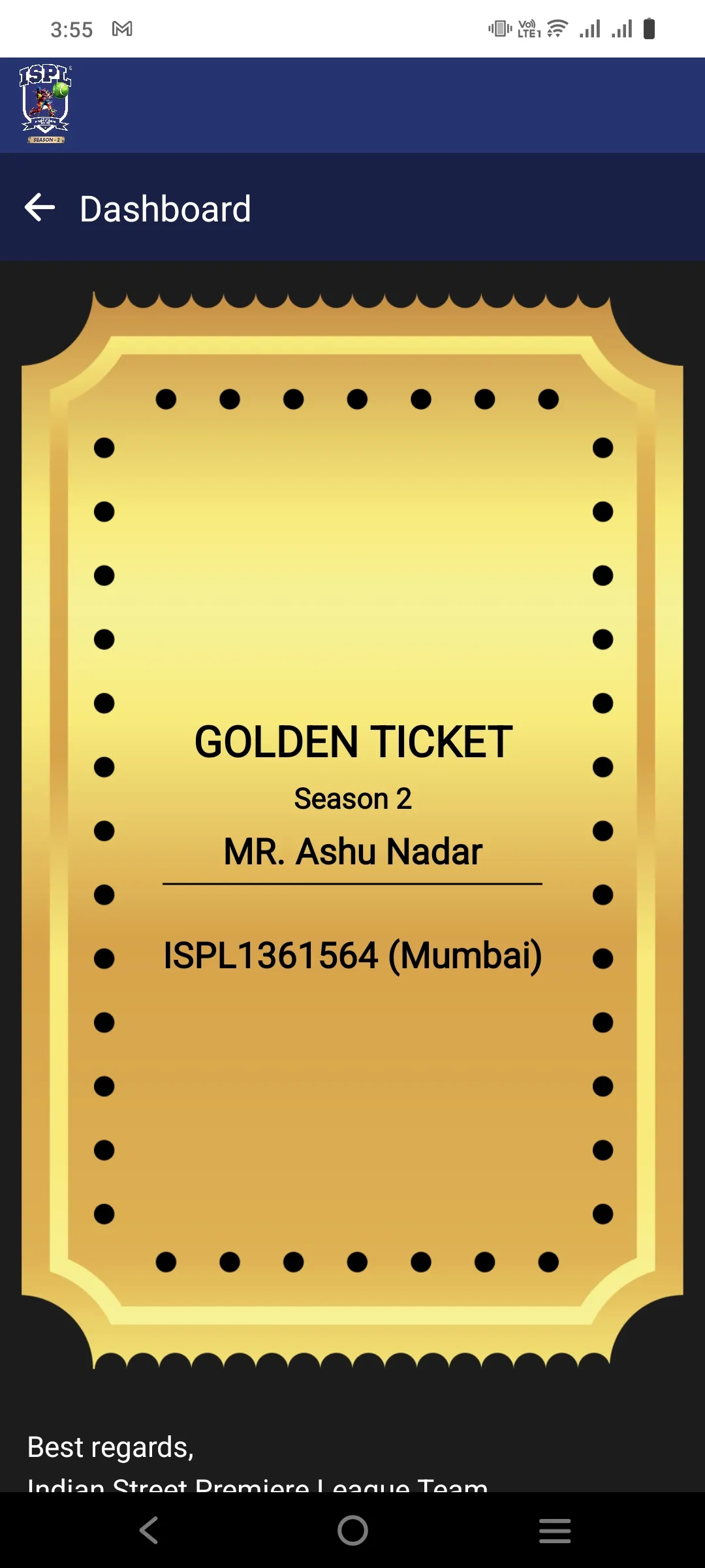 ISPL | Indus Appstore | Screenshot