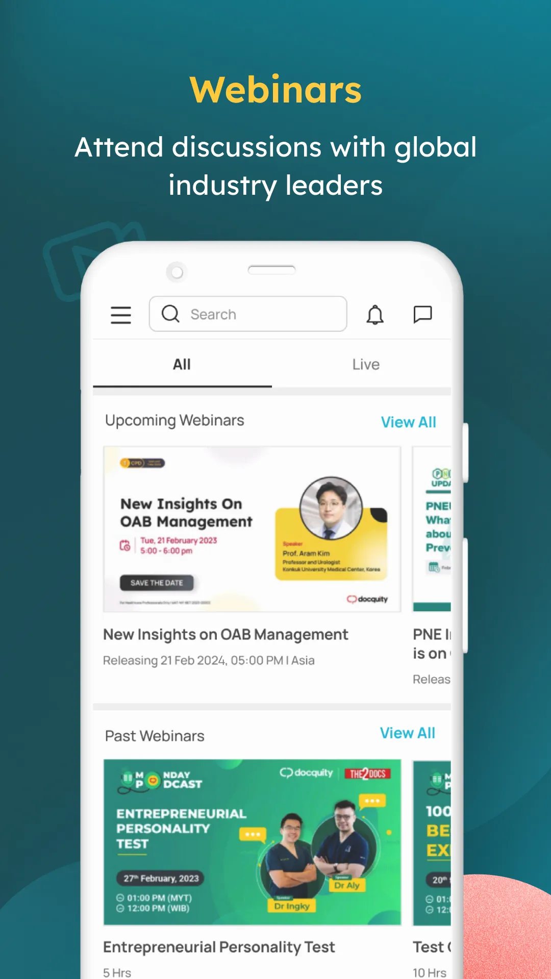 Docquity: The Doctors' Network | Indus Appstore | Screenshot