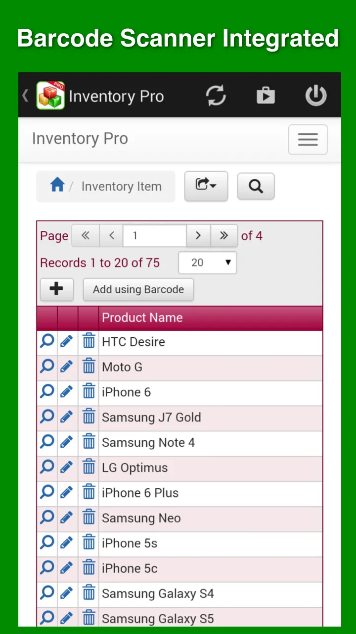 Inventory, expense tracking an | Indus Appstore | Screenshot