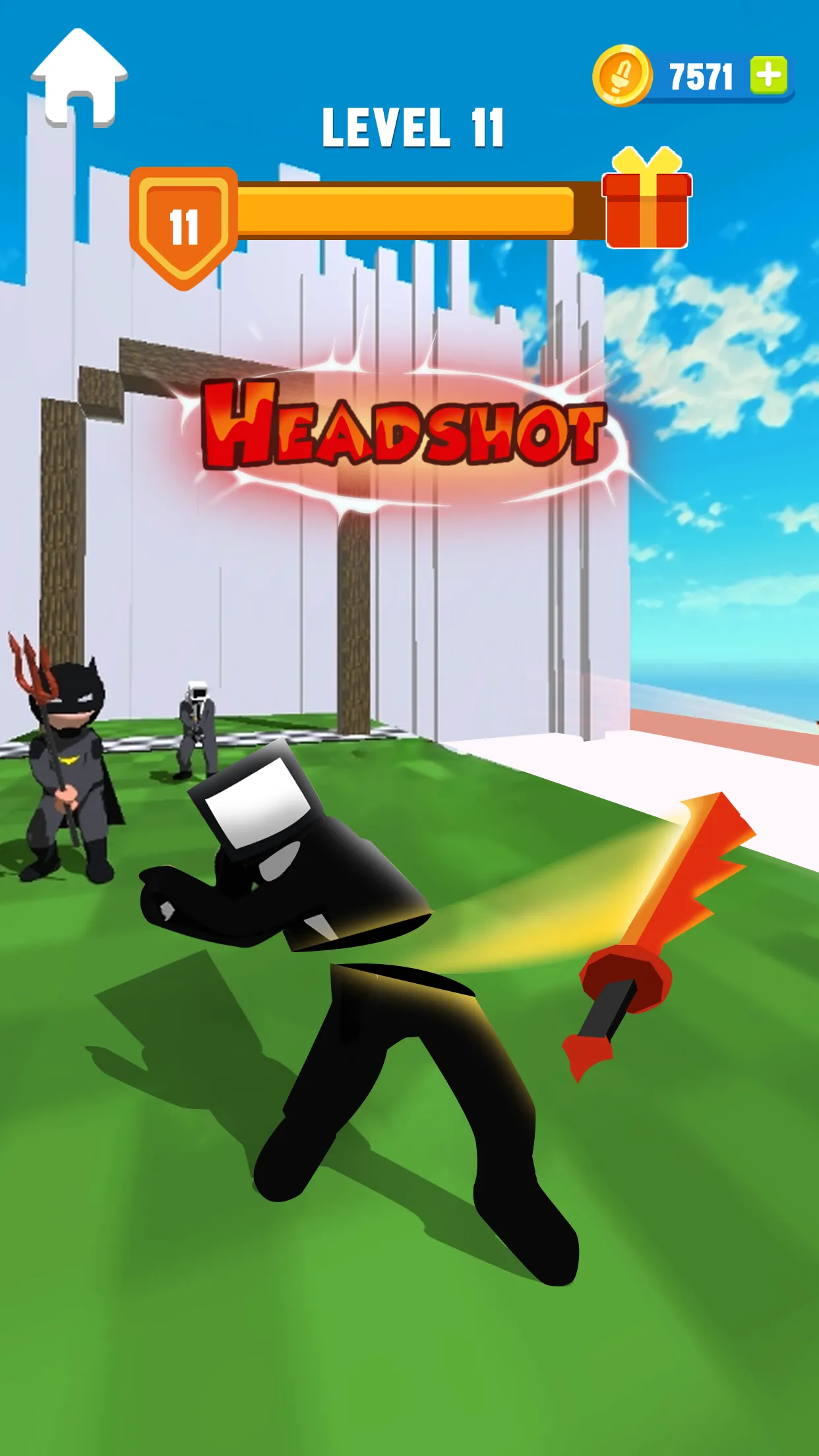 Sword Fight 3D - Ninja Slash | Indus Appstore | Screenshot