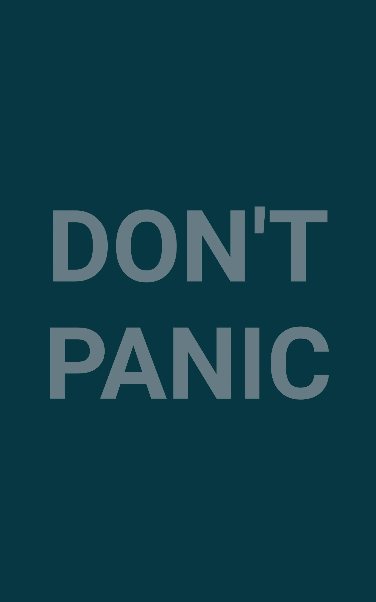 DON'T PANIC | Indus Appstore | Screenshot