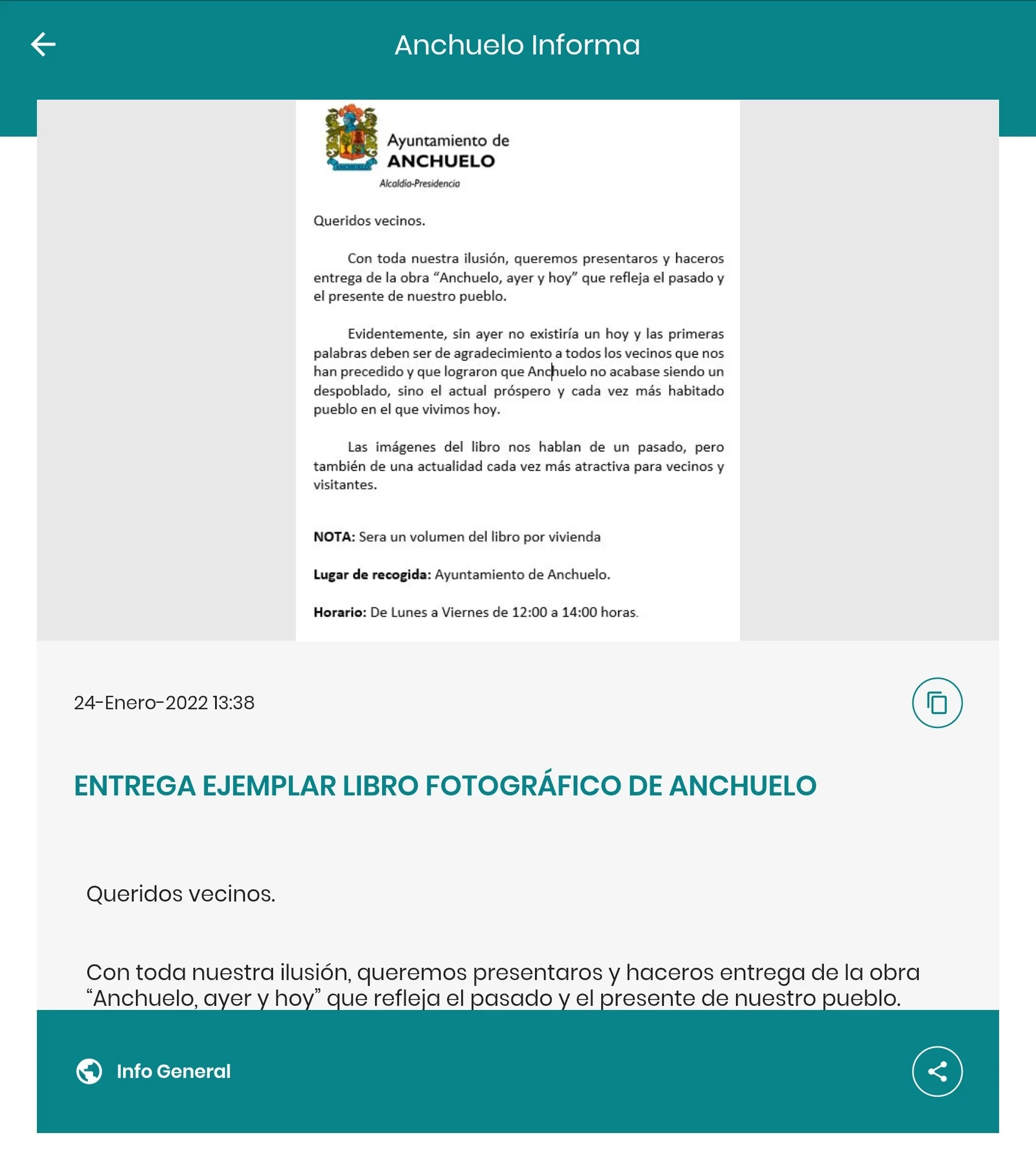 Anchuelo Informa | Indus Appstore | Screenshot