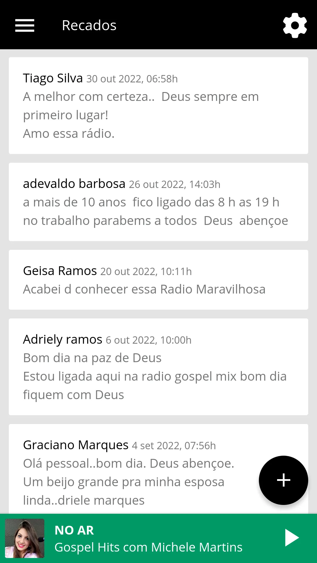 Rádio Gospel Mix | Indus Appstore | Screenshot