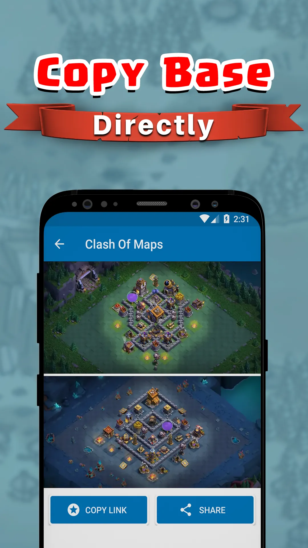 Clash of Maps - Base, Layouts | Indus Appstore | Screenshot