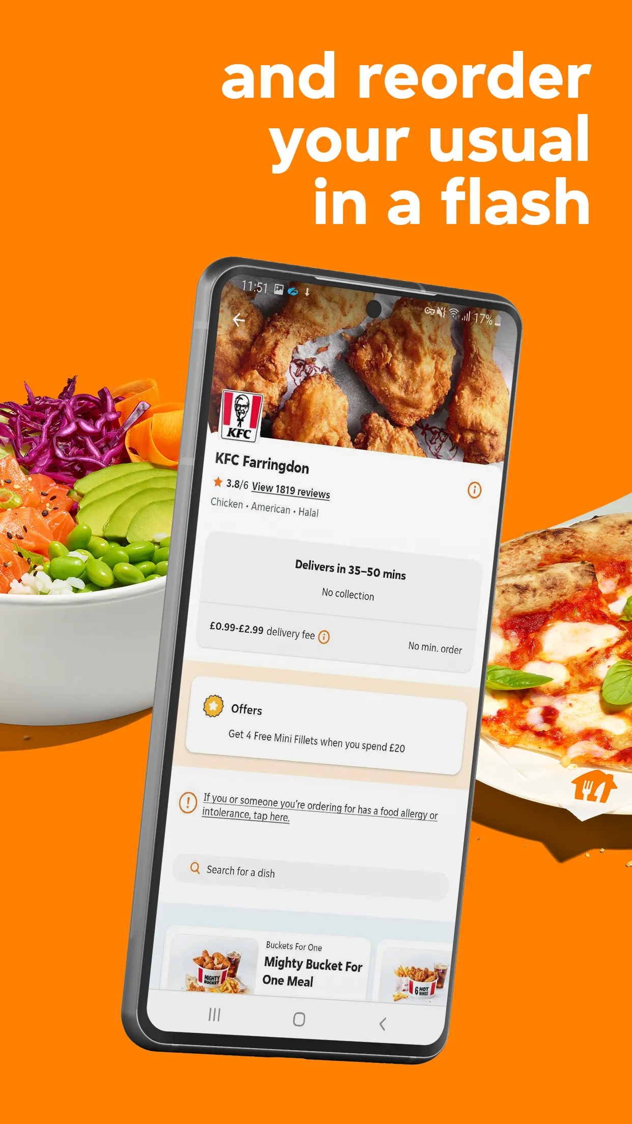 Just Eat Ireland-Food Delivery | Indus Appstore | Screenshot