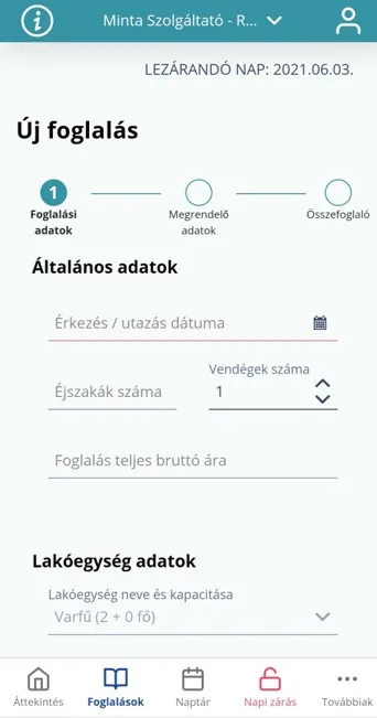 VENDÉGEM Szállás | Indus Appstore | Screenshot