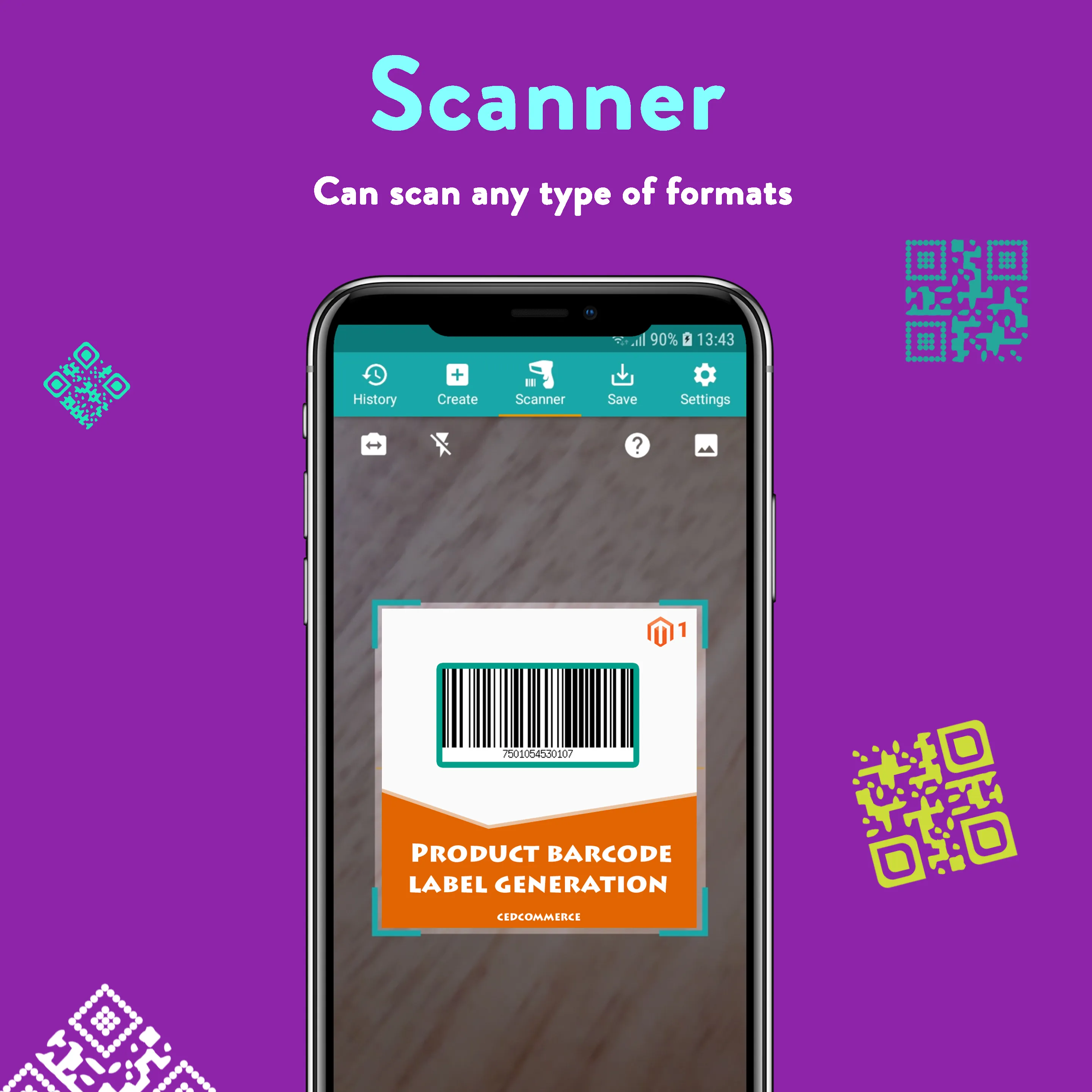 QR & Barcode Scanner | Indus Appstore | Screenshot