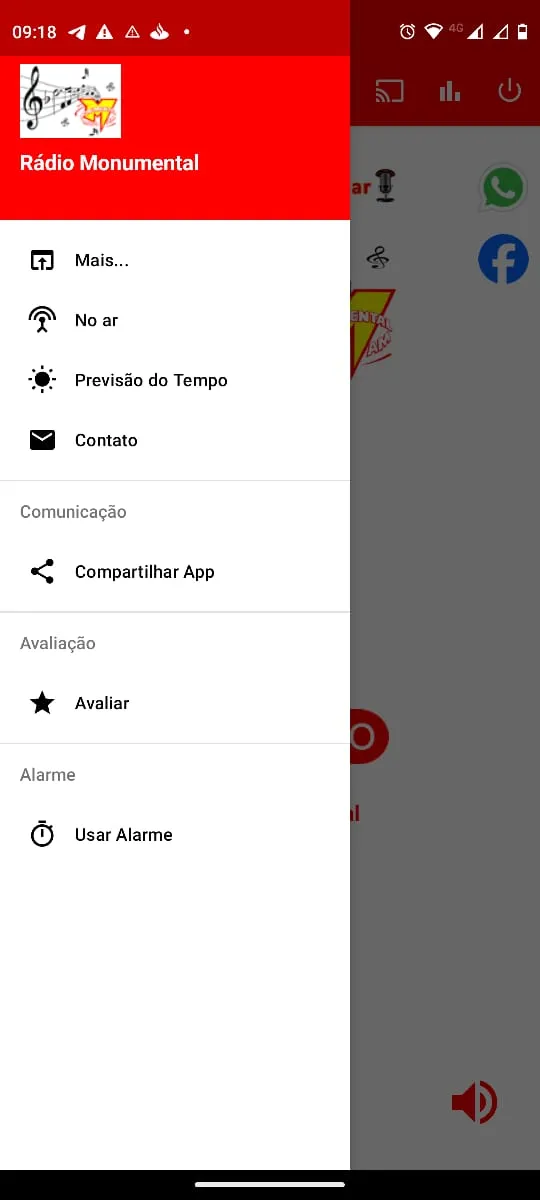 Rádio Monumental | Indus Appstore | Screenshot