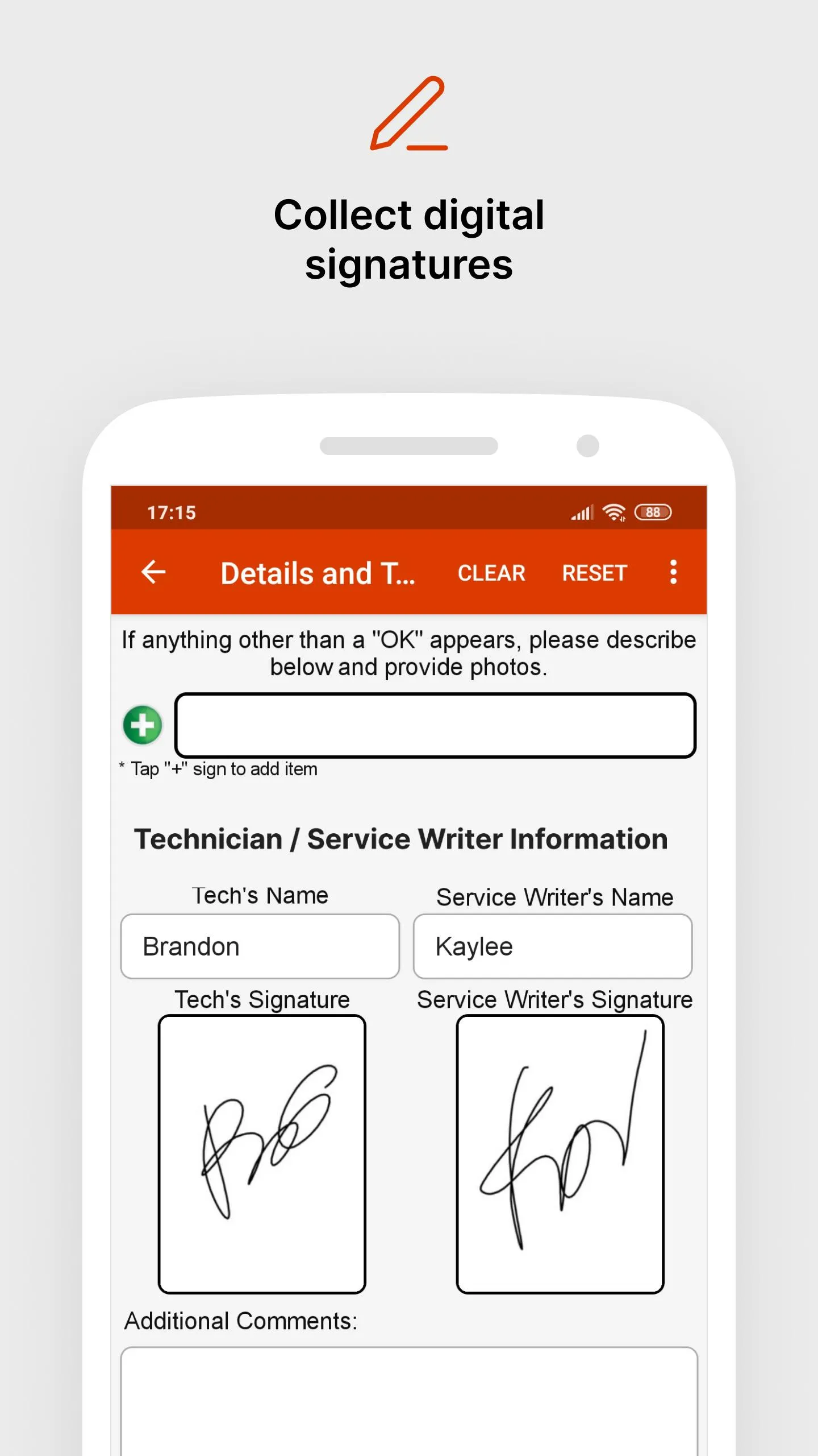 Heavy Equipment Inspection App | Indus Appstore | Screenshot