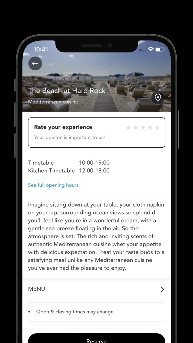 Hard Rock Hotel Ibiza | Indus Appstore | Screenshot