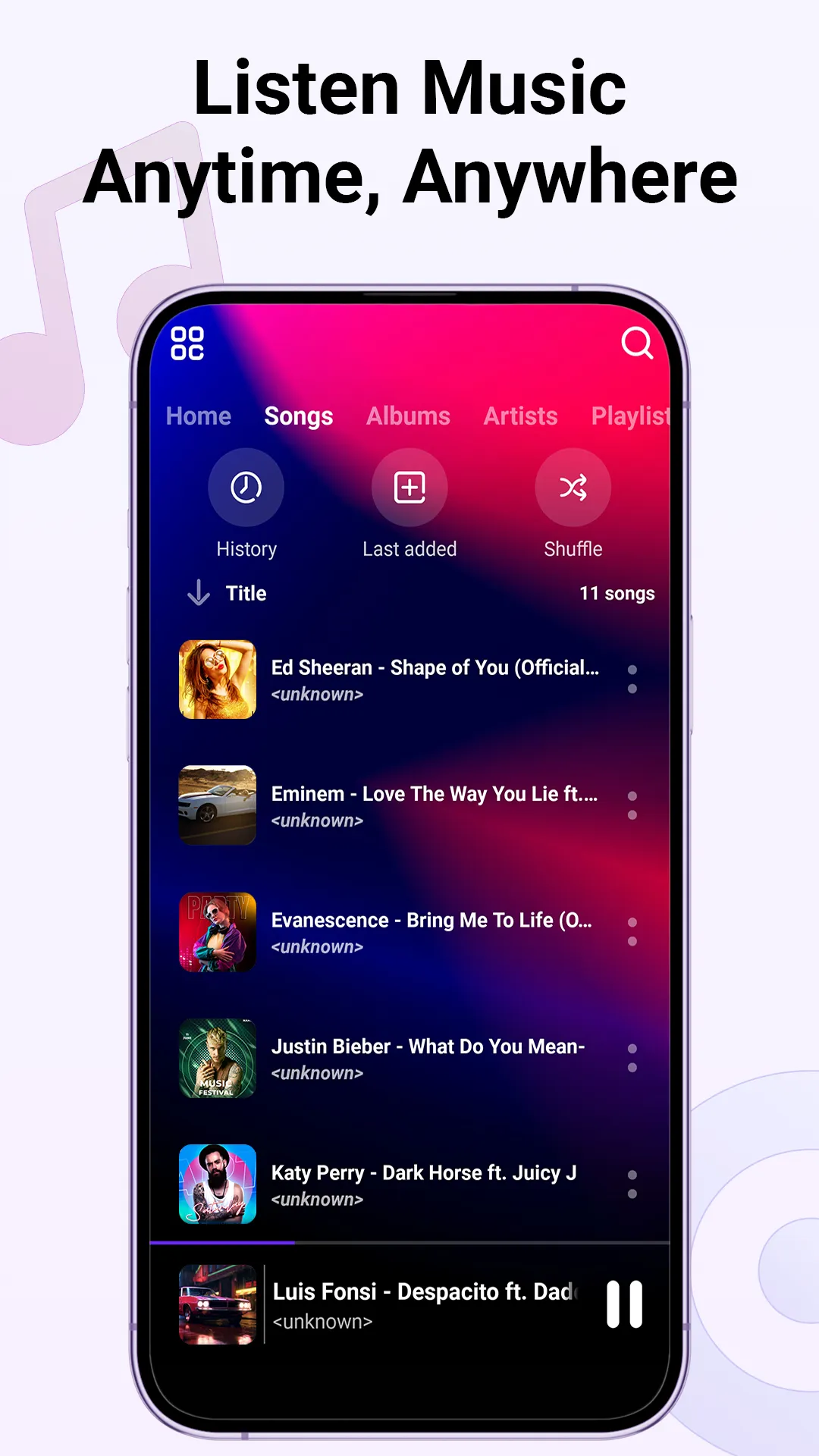 Music Player | Indus Appstore | Screenshot