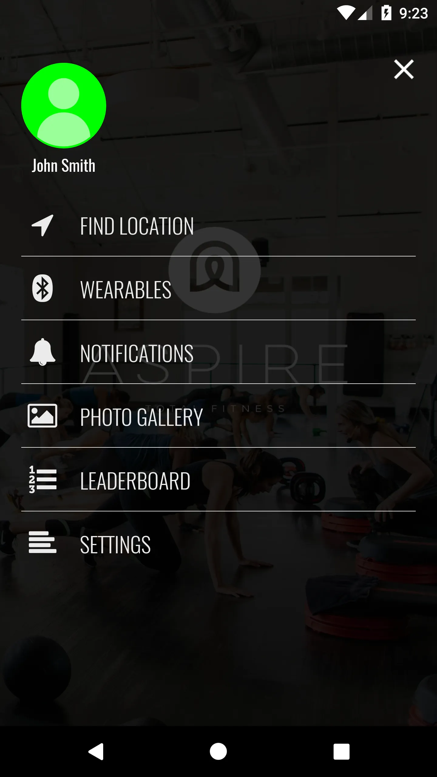 ASPIRE TOTAL FITNESS | Indus Appstore | Screenshot