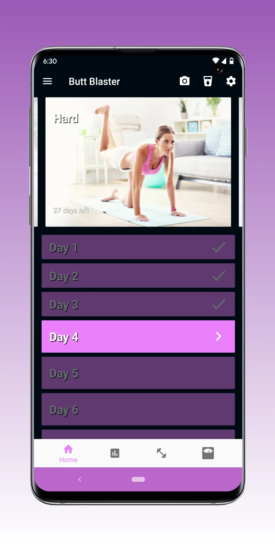 Butt Blaster Pro Women Workout | Indus Appstore | Screenshot