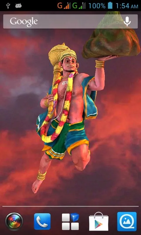 3D Hanuman Live Wallpaper | Indus Appstore | Screenshot