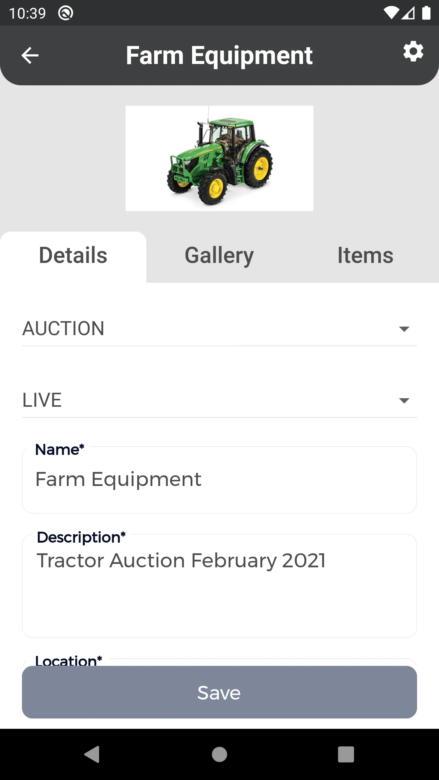 Auction Item Manager (AIM) | Indus Appstore | Screenshot