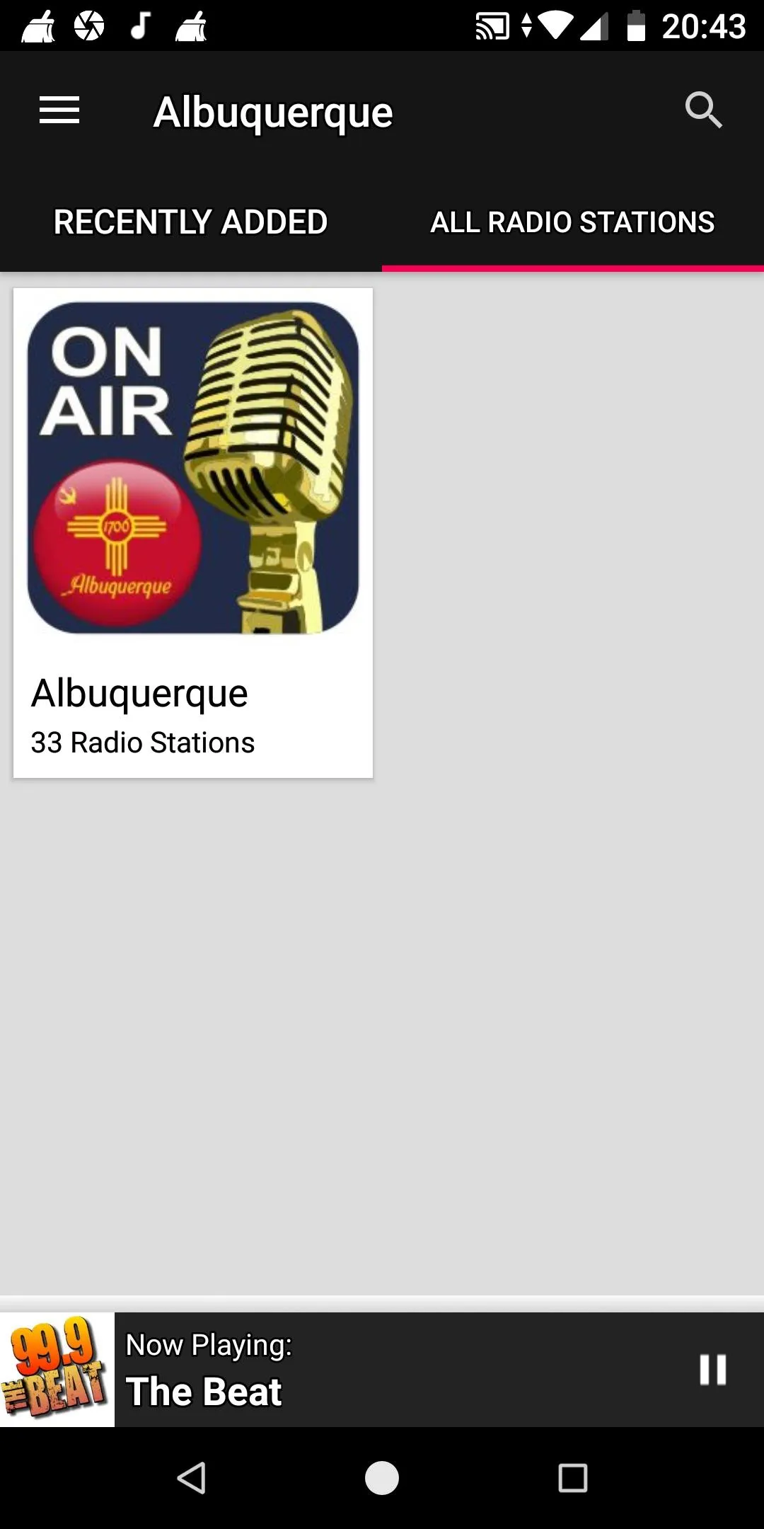 Albuquerque Radio Stations | Indus Appstore | Screenshot