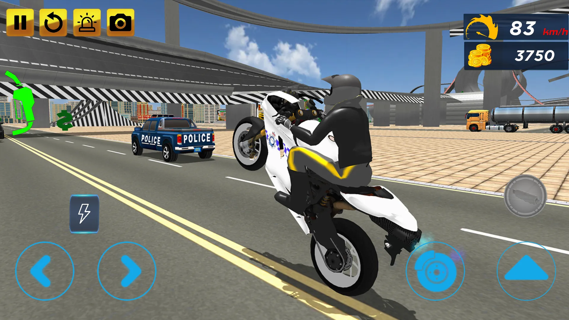 Police Stunt Bike Simulator | Indus Appstore | Screenshot