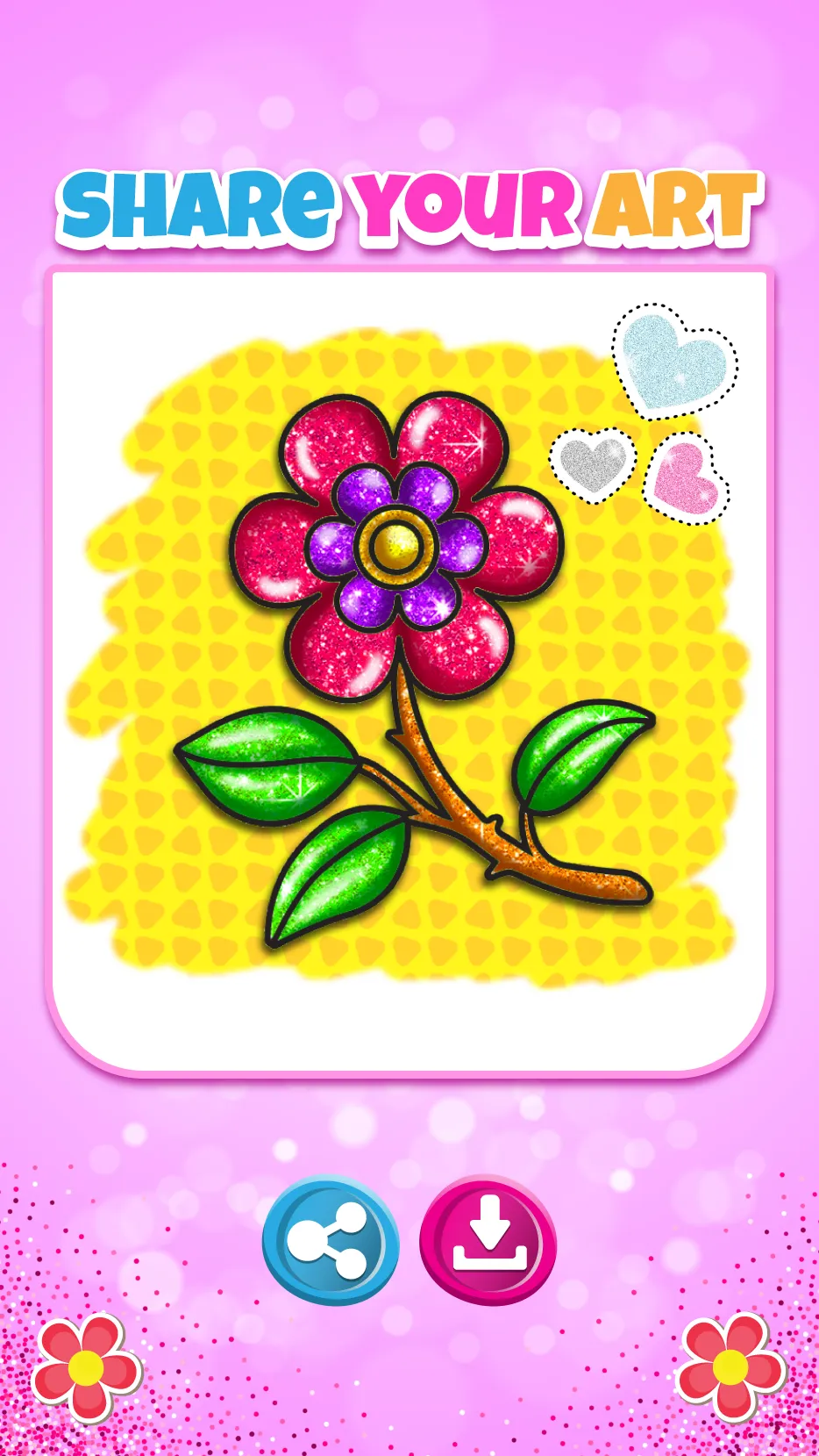 Rainbow Flower Coloring and Dr | Indus Appstore | Screenshot