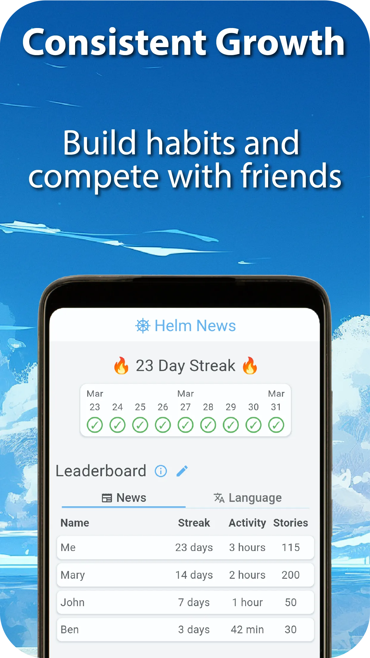 Helm News: Calm, Clear Facts | Indus Appstore | Screenshot