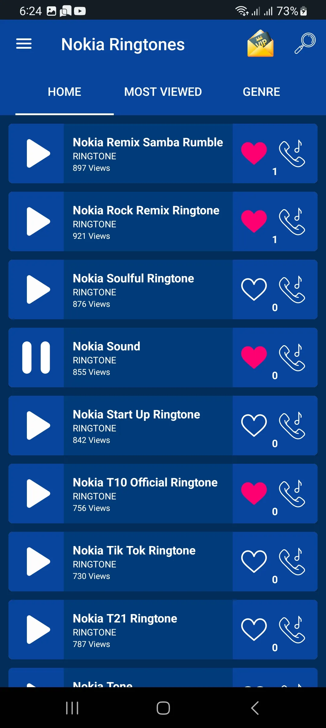 ALL NOKIA Mobile Ringtones | Indus Appstore | Screenshot