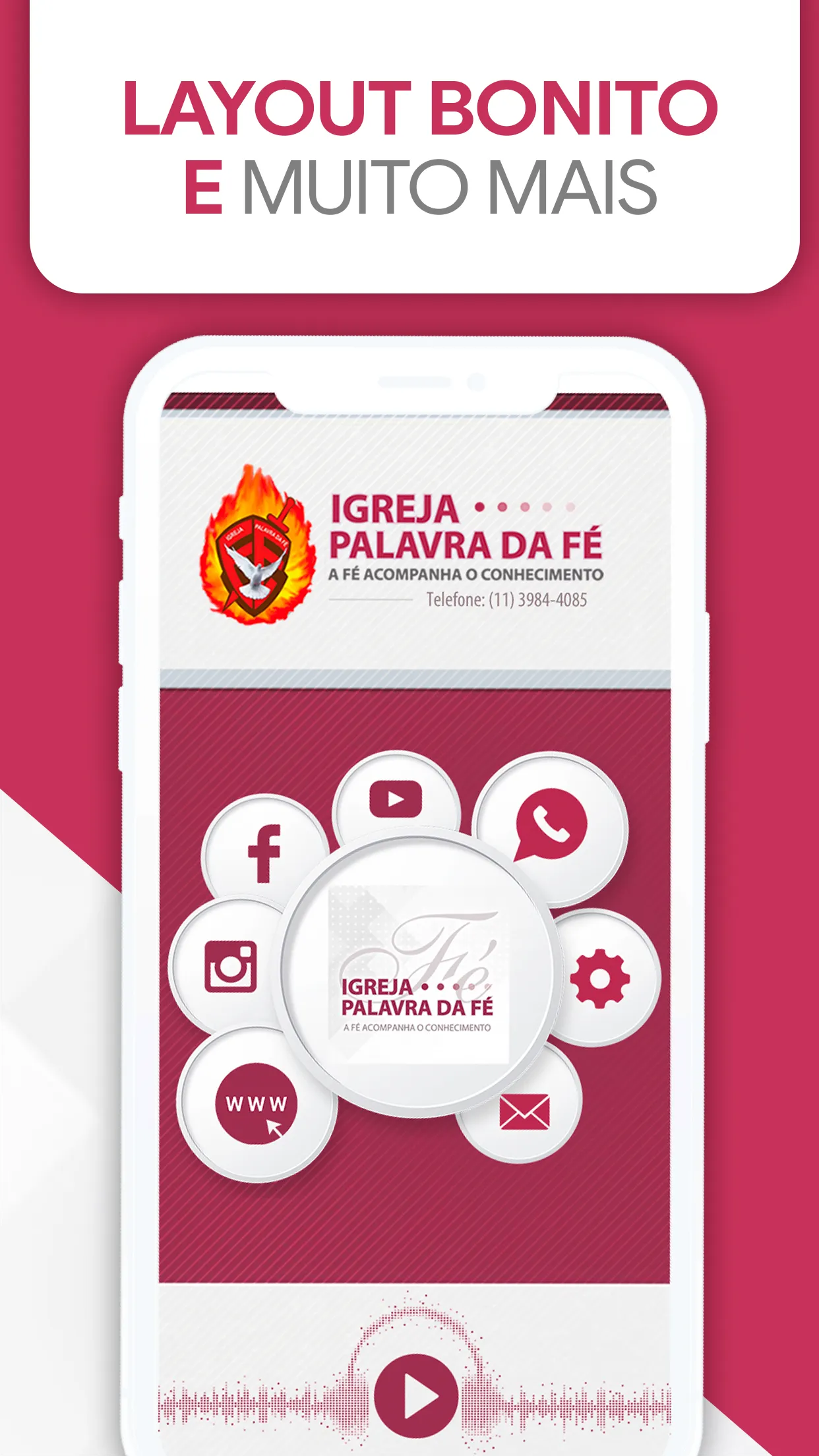 Igreja Palavra da Fé | Indus Appstore | Screenshot