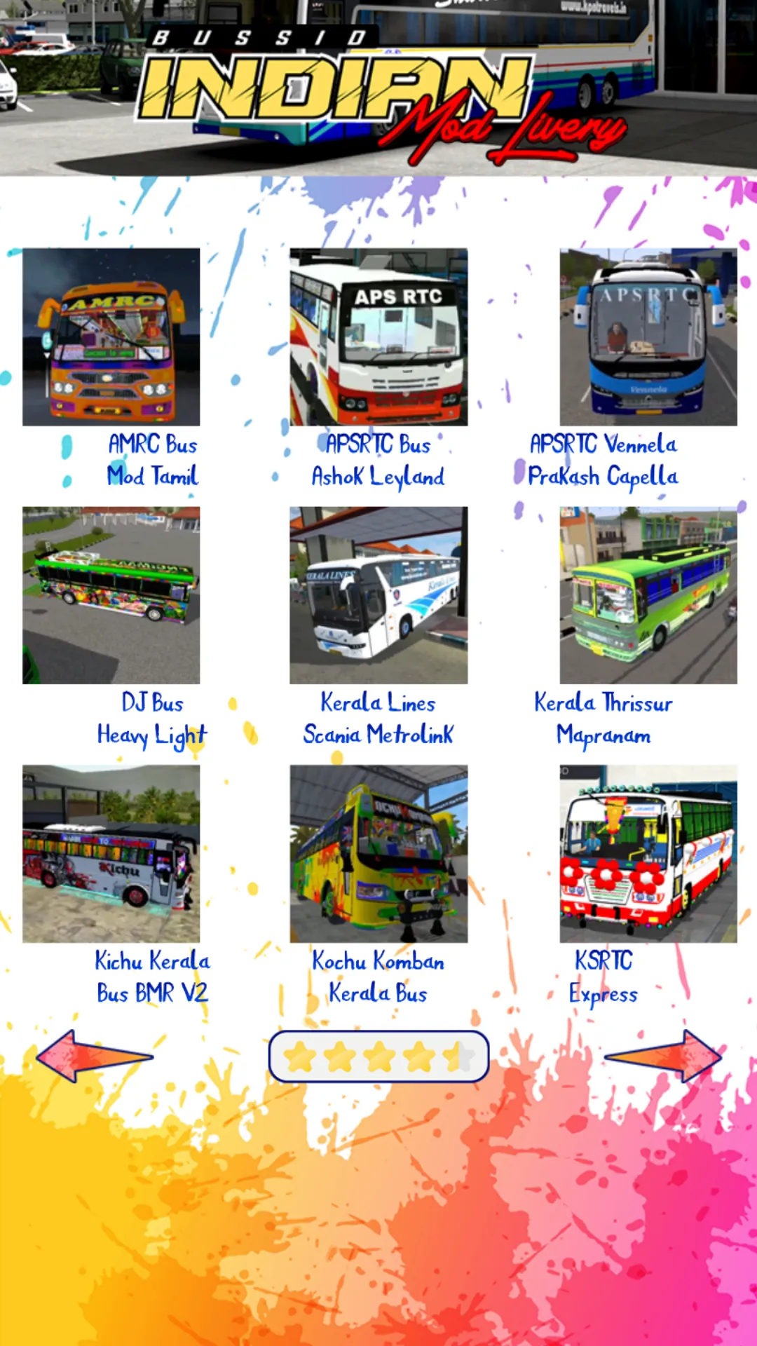 Bussid Indian Mod Livery | Indus Appstore | Screenshot