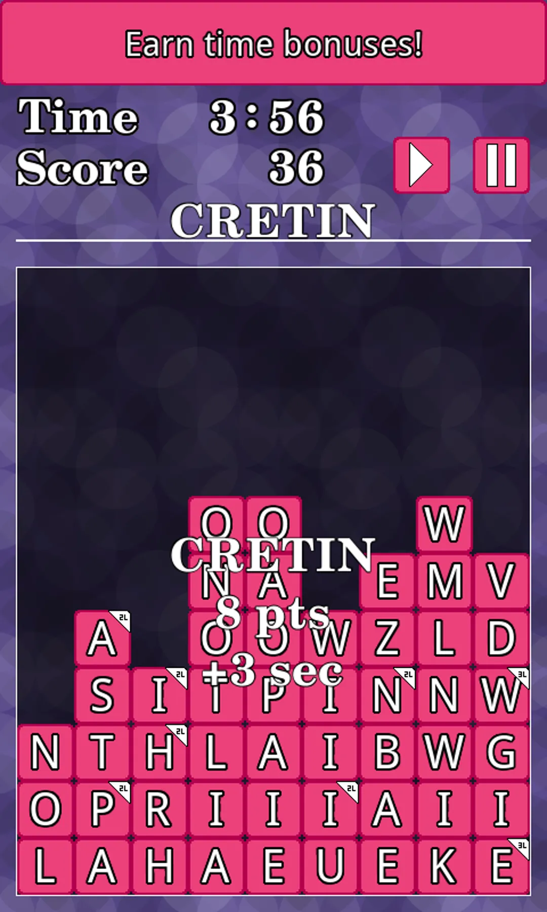 WordTris - Word spelling game | Indus Appstore | Screenshot